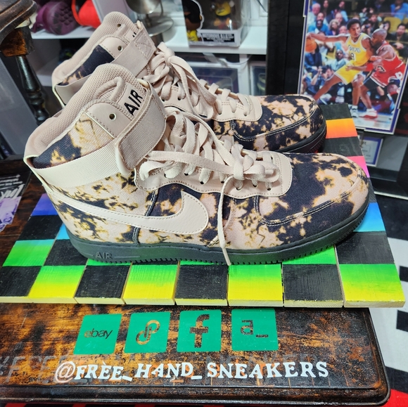 Nike Other - Nike Air Tie-Dye High-Top Sneakers